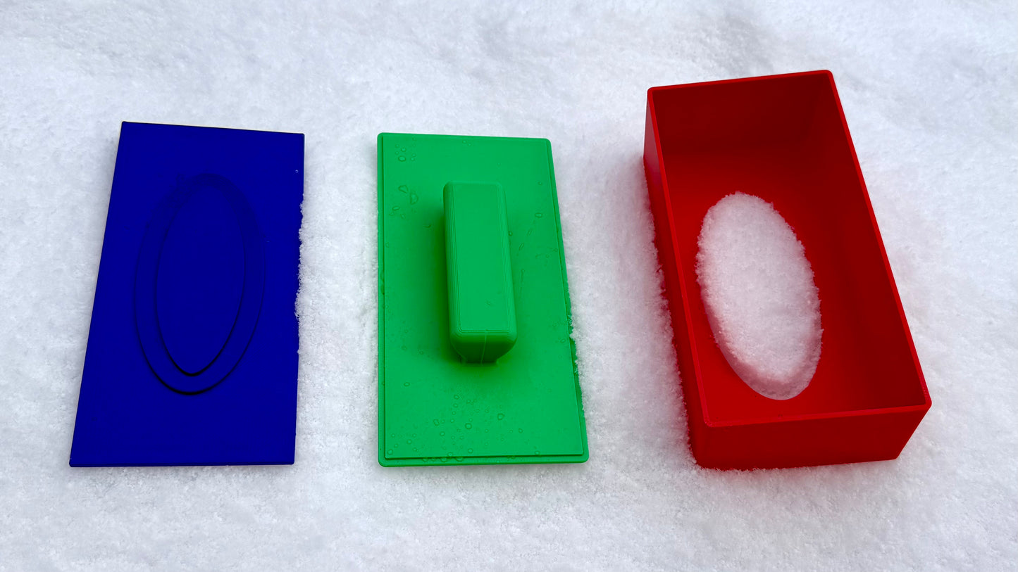 Schneeziegel-Form für Kinder – Iglu & Schneebauten einfach selbst machen